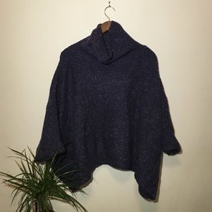 DKNY poncho style sweater