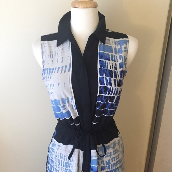 SOLD😄 - Ivanka Trump maxi dress - long,blue - Picture 2 of 4