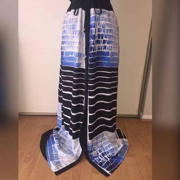 SOLD😄 - Ivanka Trump maxi dress - long,blue - Picture 3 of 4