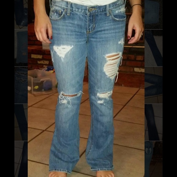 Hollister distressed jeans