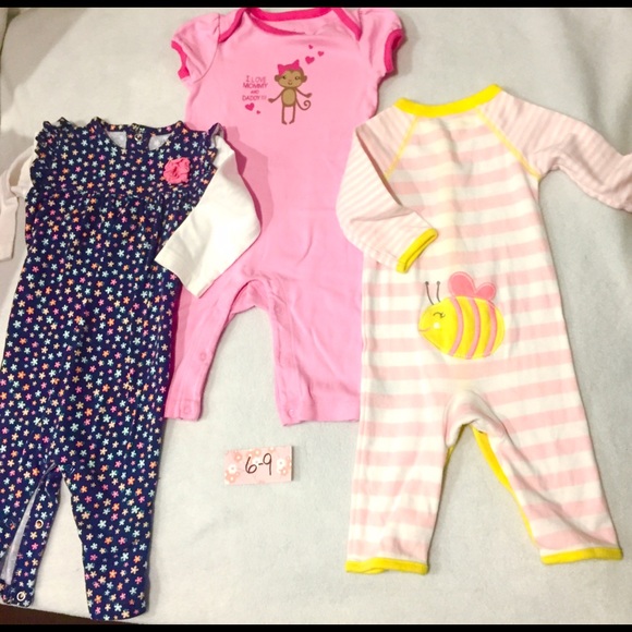 Lot of 2 outfits on the left!  6-9 months