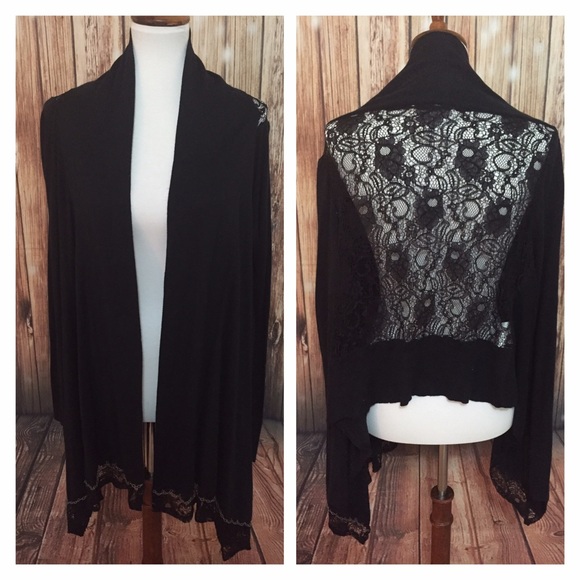 Bcbg sweater with back lace