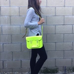 Lmtd edition neon Bag byCambridge Satchel Company