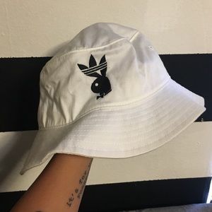 Adidas/playboy bucket hat