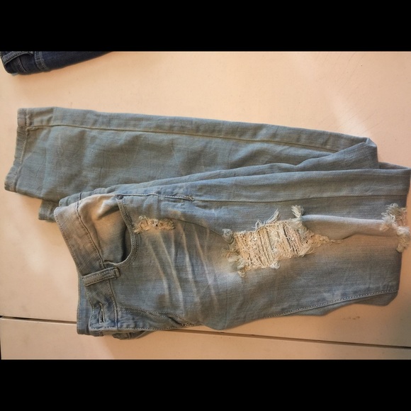 Distressed Jeans