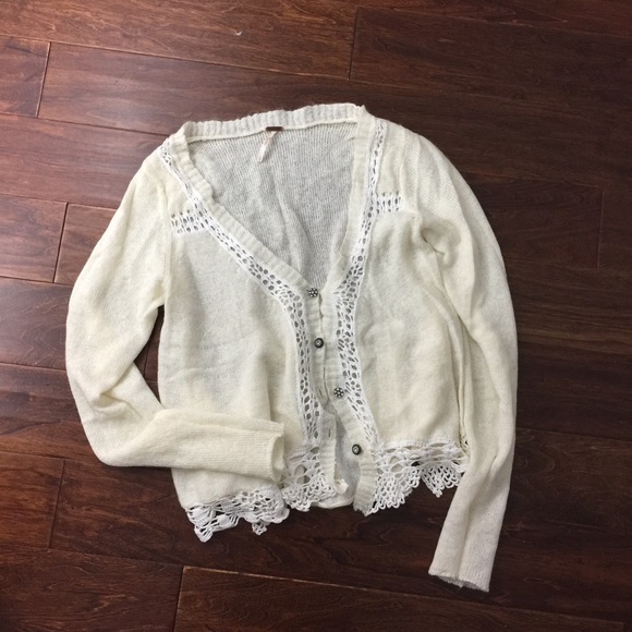 Free people sweater cardigan