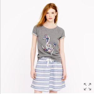 J Crew lightweight sweatshirt tshirt