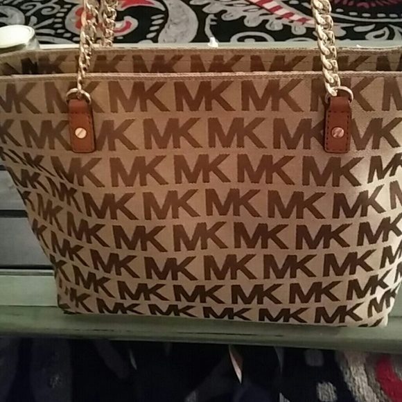 Michael Kors Jet Set Chain Shoulder Bag Tote