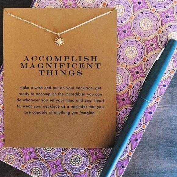 ✨ Starburst Chain Gold Dainty Necklace pendant - Picture 2 of 6