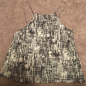 Black and white tank