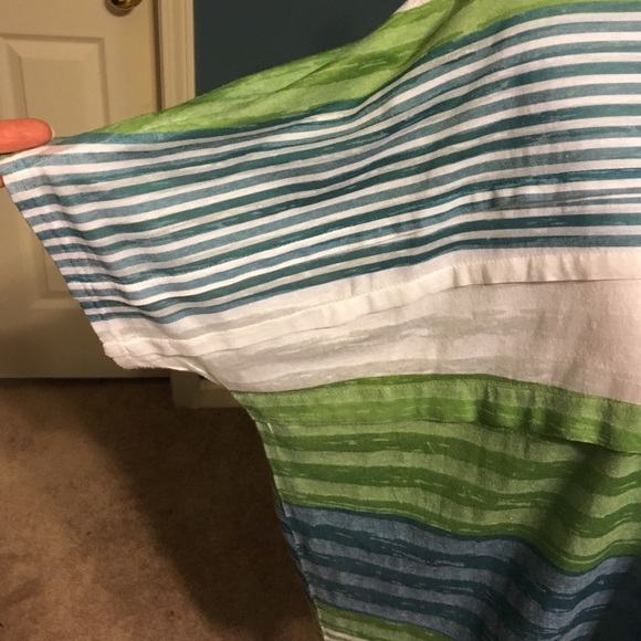 Coldwater Creek Striped Tee - Picture 2 of 3