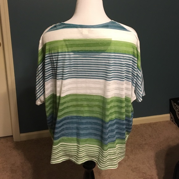 Coldwater Creek Striped Tee - Picture 3 of 3