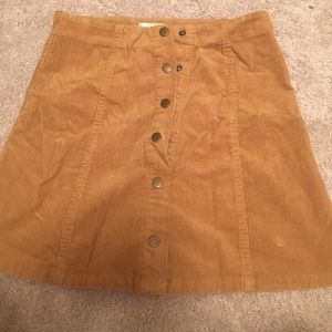 Corduroy skirt