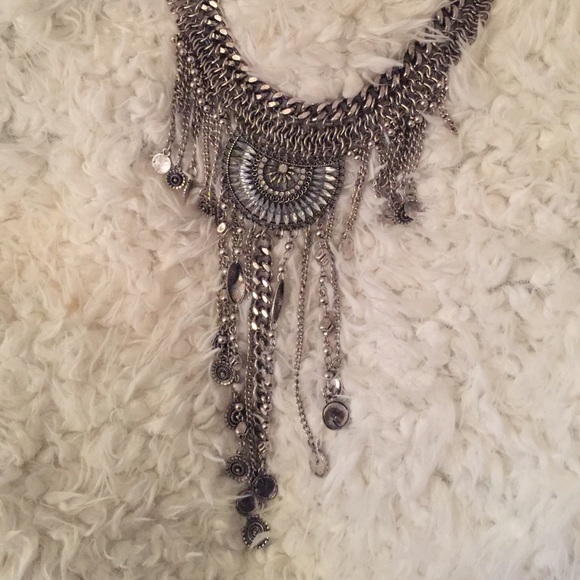 Silver necklace