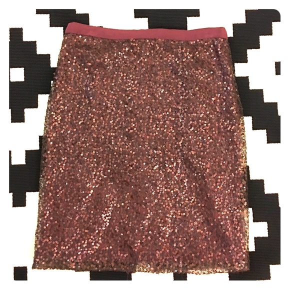 J. Crew sequin pencil skirt
