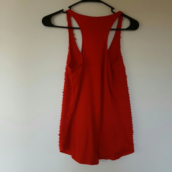 Textures MNG by Mango red tank top - Picture 2 of 4