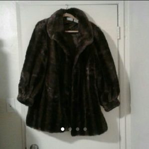 Blair faux fur coat size L