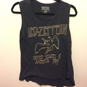 Led Zeppelin tank top from Cotton On