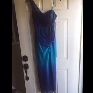 Blue Ombré Dress