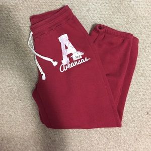 AR razorback sweatpants