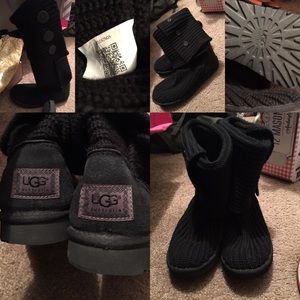 Authentic Black Australian Uggs