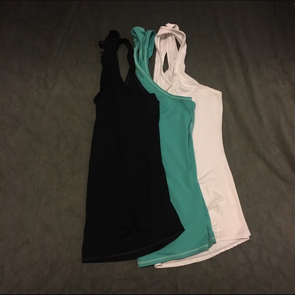 Athleta Tops - Bundle of 3 EUC Athleta Chi Tanks