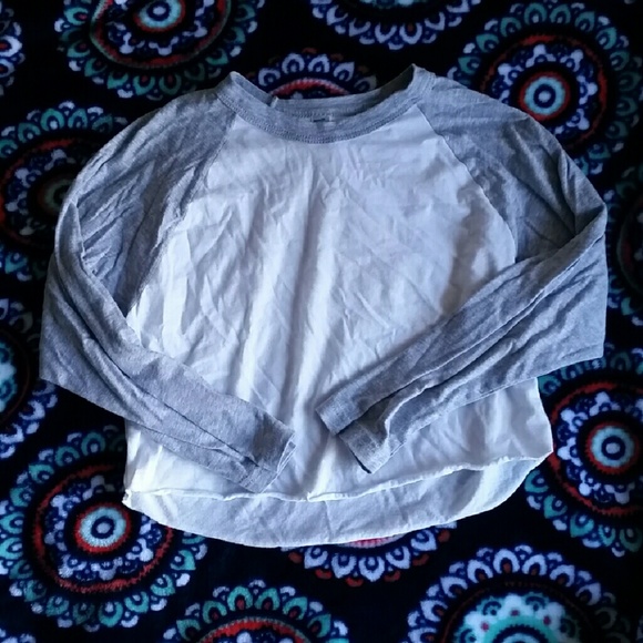 Cropped Baseball Tee