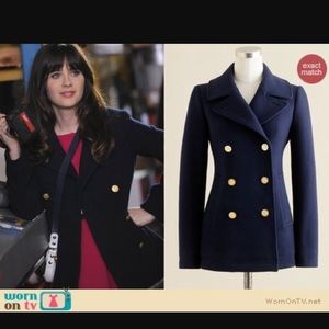 ✨J.Crew Majesty Navy Peacoat✨