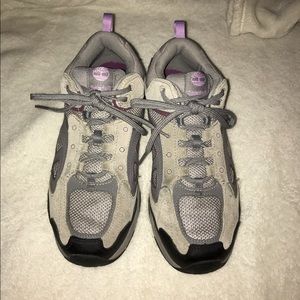 Timberland Sneakers- Size 9- Gray/Purple