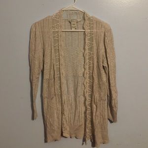 Tan Cardigan