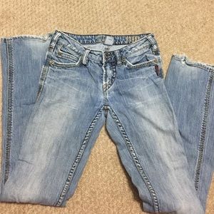 Silver jeans