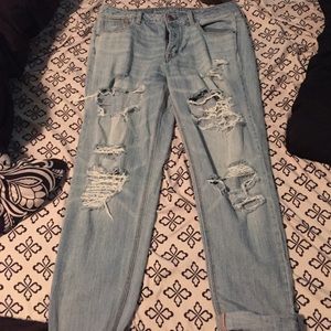 American eagle "tomgirl" jeans