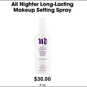 URBAN DECAY ALL NIGHTER MAKEUP SETTING SPRAY