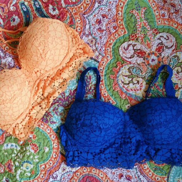 NWOT VS Pink Bralette Bundle