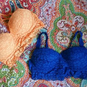 NWOT VS Pink Bralette Bundle