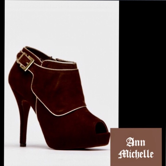ANNE MICHELLE Verdict Chocolate GoldLining Boot - Picture 2 of 6
