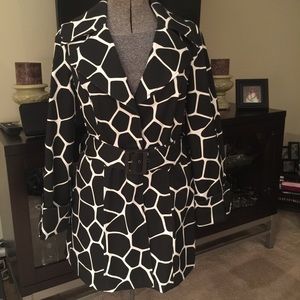 INC International concepts tench coat