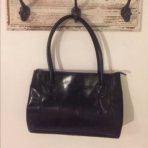 WORTHINGTON Leather Black Purse