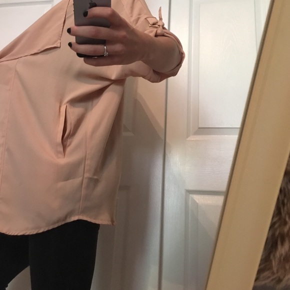 SALE • 1 MEDIUM LEFT• Beige Duster/Cardigan • - Picture 3 of 4