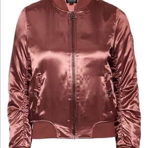 Shiny Rust MA1 Bomber