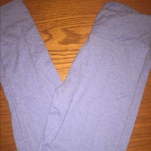 LulaRoe OS Light blue leggings