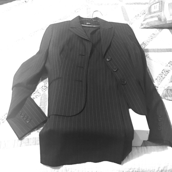 Pin stripped suit