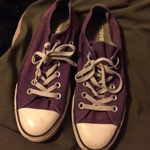 Purple Converse