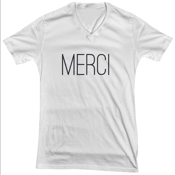 Merci fashion tee
