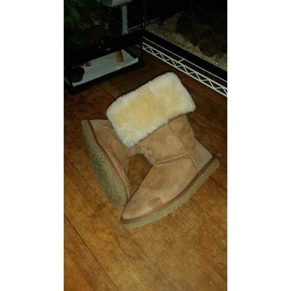 AUTHENTIC CHESTNUT TALL UGGS