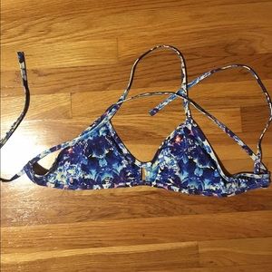 Patterned jolyn bathing suit top