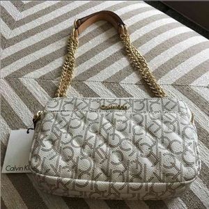 Calvin klein khaki purse