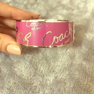 Coach bangle cuff bracelet