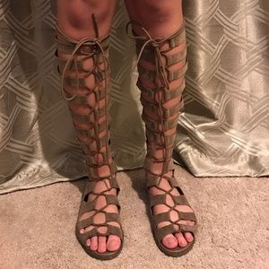 NWOT Knee High Gladiators