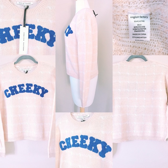 ‼️LAST ONE‼️"Cheeky" Sweater Top - Picture 4 of 4